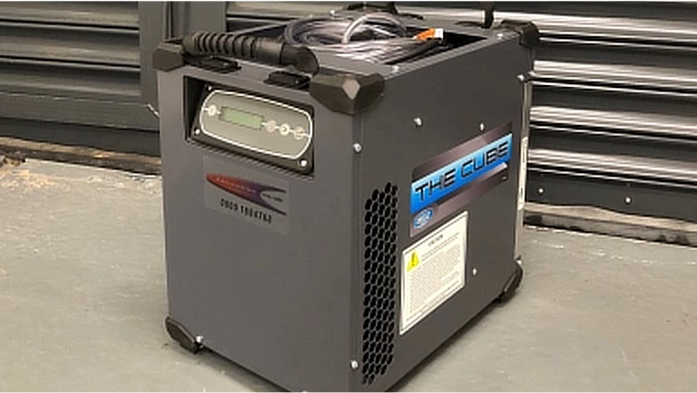 "The Cube" dehumidifier cube shaped dehumidifier